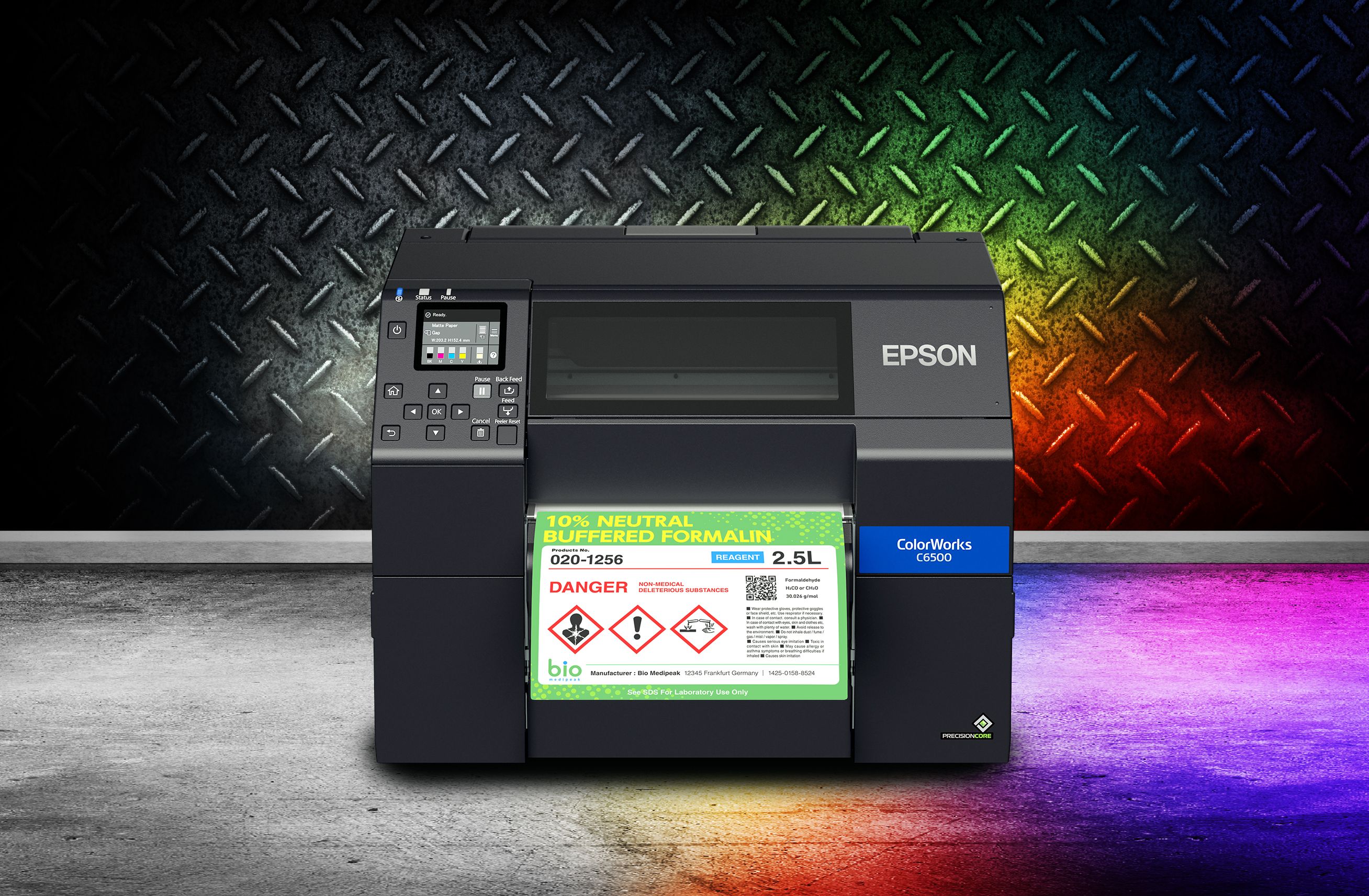 Epson ColorWorks GHS Label Printing