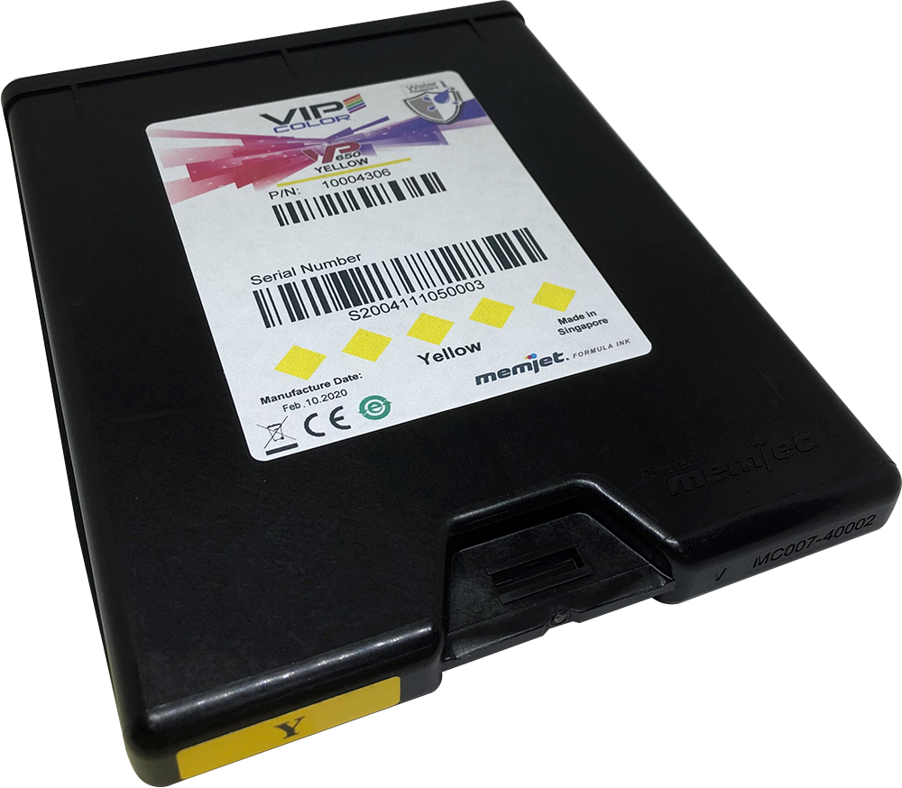 VIPColor VP-650-IS11A YELLOW 200ML INK CARTRIDGE (VP550/VP650)