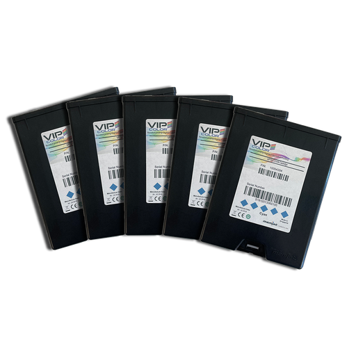 [VP-750-AS02A] VIPColor VP-750-AS02A CYAN INK CARTRIDGE (C) - 5 PACK  (VP660/VP750)